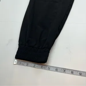 Halara Women High Waisted Elastic Waistband Jogger Pant Black‎ Medium Petite NEW thumbnail 9