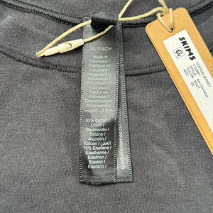 NWT Skims Cotton Jersey T-Shirt XS thumbnail 3