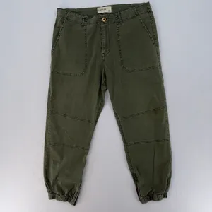 Pistola Olive Green Utility Jogger Cargo Pants Ankle Zip Size 31 thumbnail 2