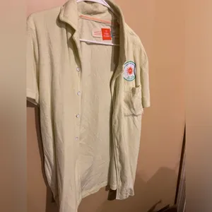 Free planet yellow terry cloth‎ small button down thumbnail 4