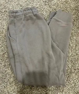 Gray Fleece Sweatpants thumbnail 3