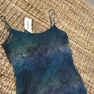 Non Signe Designer Holographic Floral Printed Slip Dress thumbnail 4