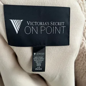 Victoria's Secret On Point Women's Zip Front Teddy Jacket Beige Size L thumbnail 8