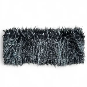 Leith Black Faux Fur Shawl Shrug New NWOT elegant wedding guest NYE formalwear thumbnail 2