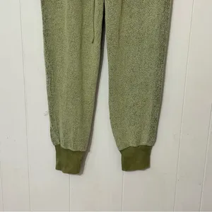 People of Leisure Green Joggers Size L Organic Cozy Lounge Sweatpants thumbnail 4