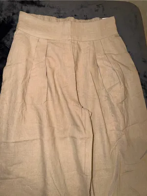 Abercrombie & Fitch Linen Blend Ultra Wide Leg Pant Size XS Short New with tag thumbnail 7