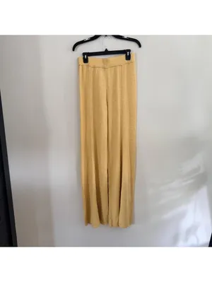 Free People Drea Sweater & Pants Set in Light Yellow thumbnail 6