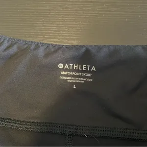 Athleta Match Point Black Skort Women's Large‎ thumbnail 7