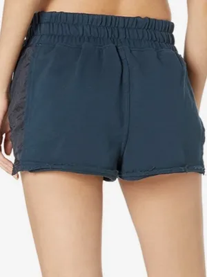 NWT! Free People Movement Shorts Half Way There Navy Color Block Size M thumbnail 3