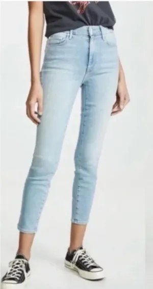 Mother Denim The Looker Crop - Swimming Pool Sunday size 27 thumbnail 1
