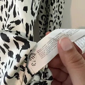 Zara Black and White Leopard Print Women's‎ Top M thumbnail 8