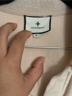 Tuckernuck Sandstone Colorblock Pique Puff Sleeve Peggy Polo Shirt Size M thumbnail 8