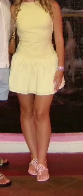 White Fox Boutique Yellow Dress thumbnail 1