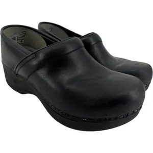 Dansko Professional Leather Clogs Arch Rocker Anti-Fatigue Slip On Black 6 thumbnail 2
