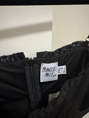 Princess Polly black corset bodysuit thumbnail 4