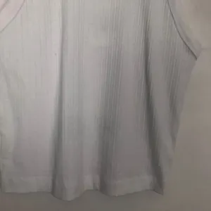 NWT ZARA White Ribbed Crop Top Size Small thumbnail 5