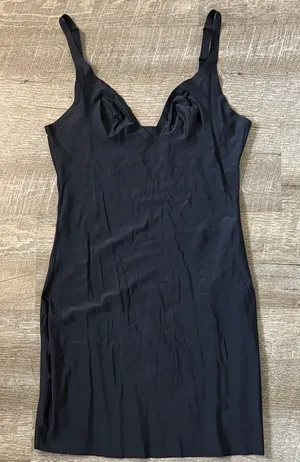 SKIMS Black Shape Wear Dress Size Large thumbnail 1
