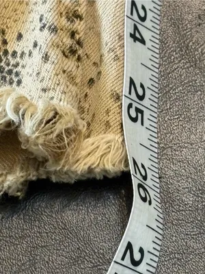 Zara Snake-Print Skinny Jeans size 10 thumbnail 11