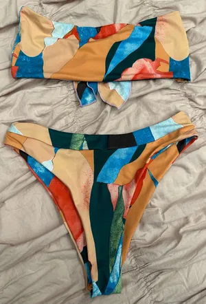 Shein Strapless Bikini Set thumbnail 1