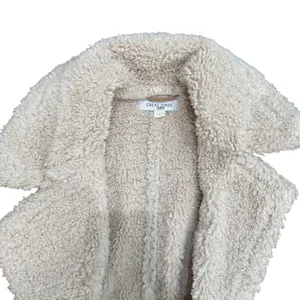 Great Jones Lined Sherpa Coat in Brown, Size S​ thumbnail 7