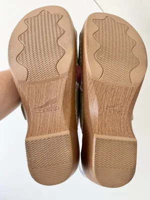 Dansko Sophie wedge sandals cream size 40 US 8.5 thumbnail 10