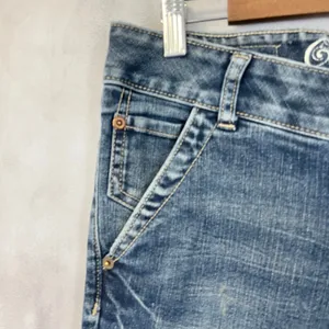 Converse One Star Trinity Boot Jeans Women 30 Low‎ Rise Y2K Indie Grunge Western thumbnail 4
