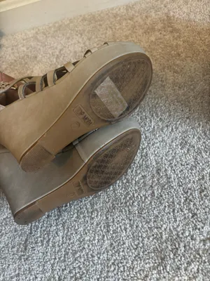 Wedge shoes Gray Size 7 thumbnail 4