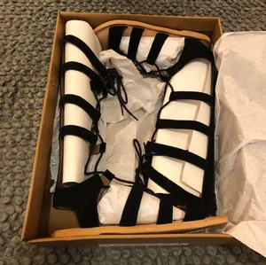 Urban Outfitters Black Suede Gladiators Sandals thumbnail 7