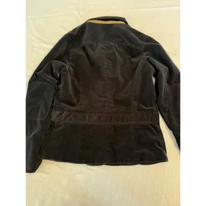 Columbia River Resort Black velvet Belted Blazer Jacket Women‎ Small HL7115 thumbnail 5