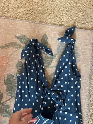 Abercrombie Polka Dot Dress Midi thumbnail 4