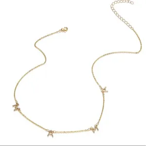 MAMA Boutique Trending Necklace in Gold or Silver thumbnail 3