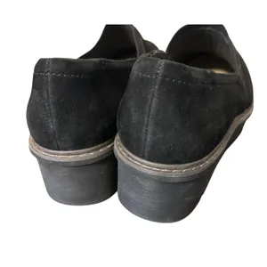 Clarks Women's Collection Airabell Mid Shoes Wedge Black Suede Size 7.5M thumbnail 4