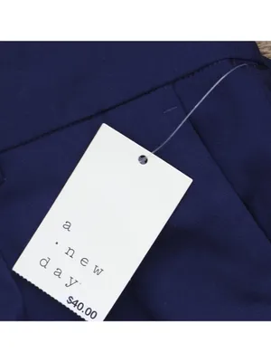 A New Day Womens Tapered Ankle Pants 94655740 Navy Blue 10 thumbnail 5
