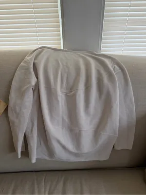 Lululemon Back in Action Long Sleeve Shirt Nulu In White Opal thumbnail 10