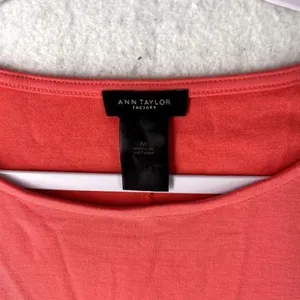 Ann Taylor‎ Factory Womens Tops Size M Ruffle Sleeve thumbnail 3