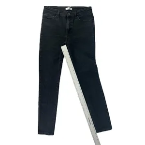 Anine Bing Tatum Black High Rise Skinny Jeans‎ Size 28 thumbnail 3