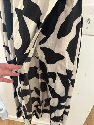 Abercrombie & Fitch NEW Fiore One Shoulder Maxi Cut Out Dress Women’s XS Pockets thumbnail 3