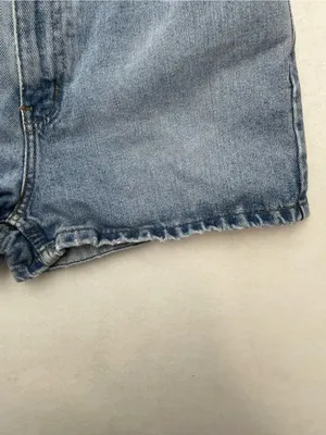 Polo Jean Ralph Lauren Women’s Vintage Distressed Hem Denim Mom Shorts Size 8 thumbnail 5