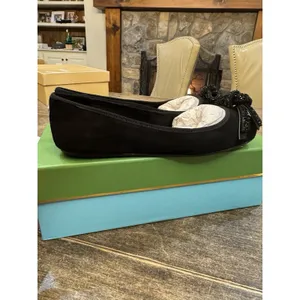 Kate Spade New York Women's Freya Ballet Flat Black Suede Women's‎ Size 7! thumbnail 8
