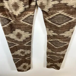Lauren Ralph Lauren Southwestern Aztec Print Skinny Jeans Brown Tan Size 10‎ thumbnail 8