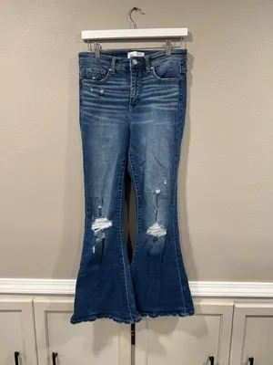 BKE Parker Super Flare High Rise Jean 27x 31 1/2 thumbnail 9