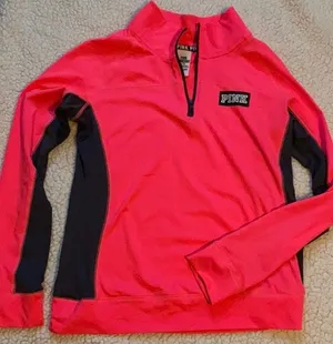 PINK Quarter Zip thumbnail 1