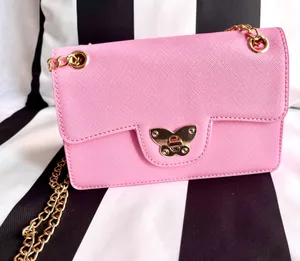 Pink Butterfly Accent Purse thumbnail 1