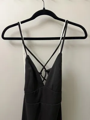 Lulus Black Bridesmaid Maxi Dress thumbnail 3