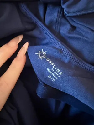OFFLINE By Aerie Real Me Crossover 5" Bike Short + OFFLINE By Aerie Real Me Low Key Tank Top thumbnail 6