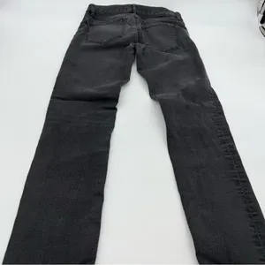 Ann Taylor LOFT Women's Modern Skinny Black Denim Low Rise Jeans Size 24 thumbnail 5