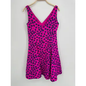 Lilly Pulitzer Clove Dress Size 6 Pink Cheetah Print Sleeveless Preppy Bold thumbnail 9
