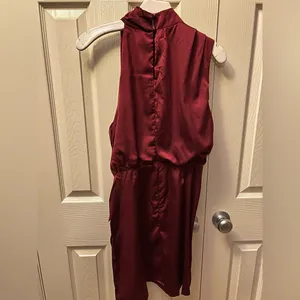 Blythe Dress Burgundy NEW WITH TAGS thumbnail 4