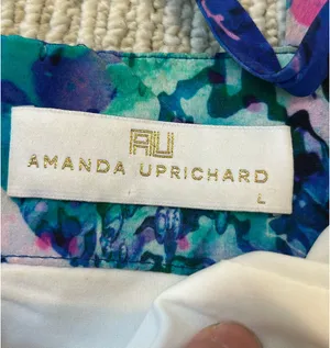 Amanda Uprichard Dress Silk L Purple/Blue/Pink thumbnail 7