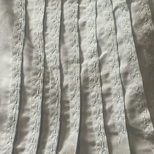 Handmade Embroidered Cotton Camisole Top | Light Blue Satin Ribbon Straps thumbnail 5